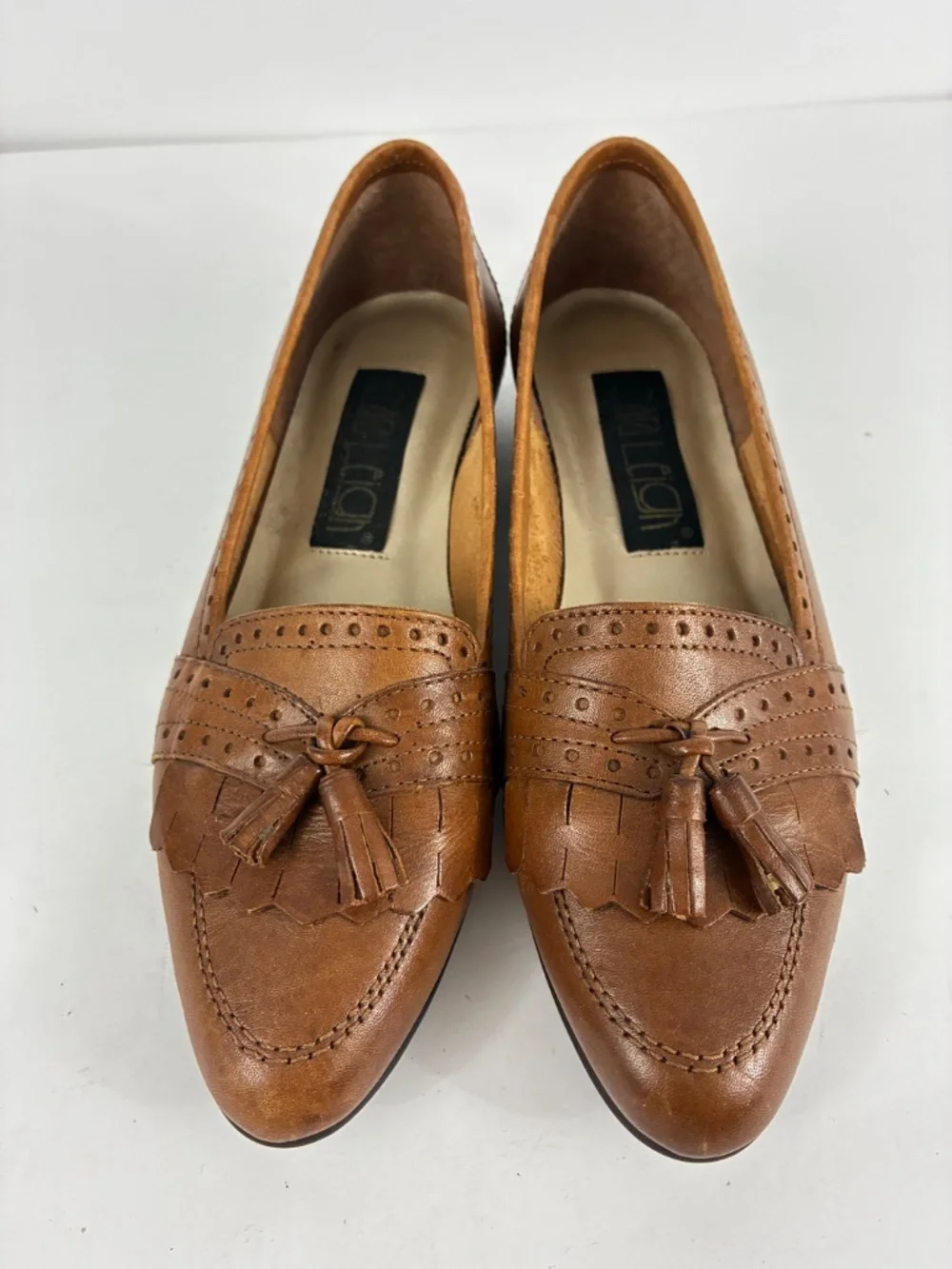 Cara Leigh tassel brogue